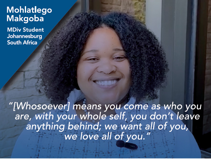 Mohlatlego Makgoba - MDiv Student, Johannesburg, South Africa