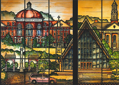 Independence Bank Stained Glass